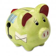 Piglet colorful bank