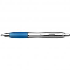 Plastic ball pen with colored grip