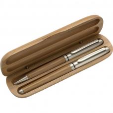 Bamboo Roller Pen & Ball Pen
